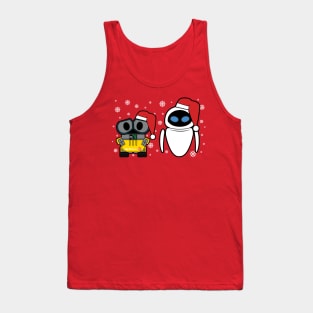 wall e and eve christmas Tank Top